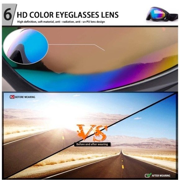 Men\'s UV Motorcycle Googles